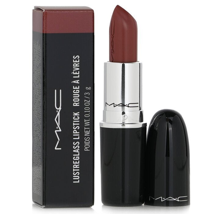 MAC Lustreglass Lipstick - # 543 Posh Pit (Warm Rose Brown Nude) 3g/0.1oz