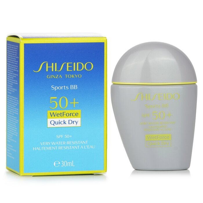 Shiseido Sports BB SPF 50+ Quick Dry & Very Water Resistant -  Medium Dark 30ml