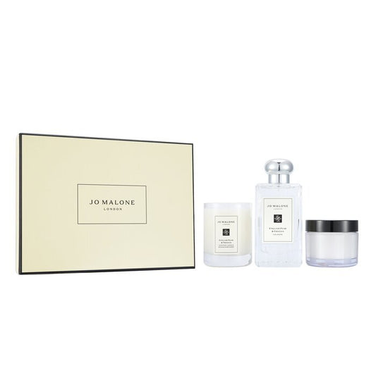 English Pear & Freesia Coffret: Cologne Spray + Body Cream 50ml/1.7oz + Scented Candle 4.78cm/1.88inches (Height) 100ml