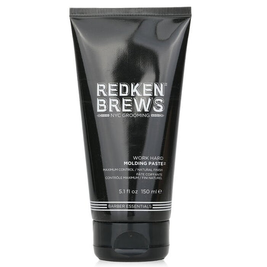 Redken Brews Work Hard Molding Paste (Maximum Control/Natural Finish) 150ml/5.1oz