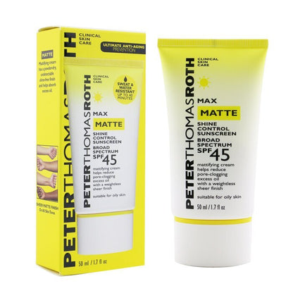 Peter Thomas Roth Max Matte Shine Control Sunscreen Broad Spectrum SPF 45 50ml/1.7oz