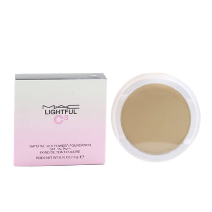 MAC Lightful C³ Natural Silk Powder Foundation SPF 15 Refill - # NC20 14g/0.49oz