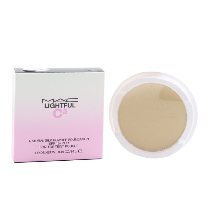 MAC Lightful C³ Natural Silk Powder Foundation SPF 15 Refill - # NC25 14g/0.49oz