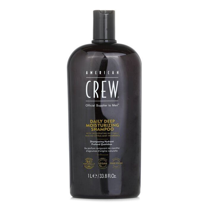 American Crew Men Daily Deep Moisturizing Shampoo (For Normal To Dry Hair) 1000ml/33.8oz