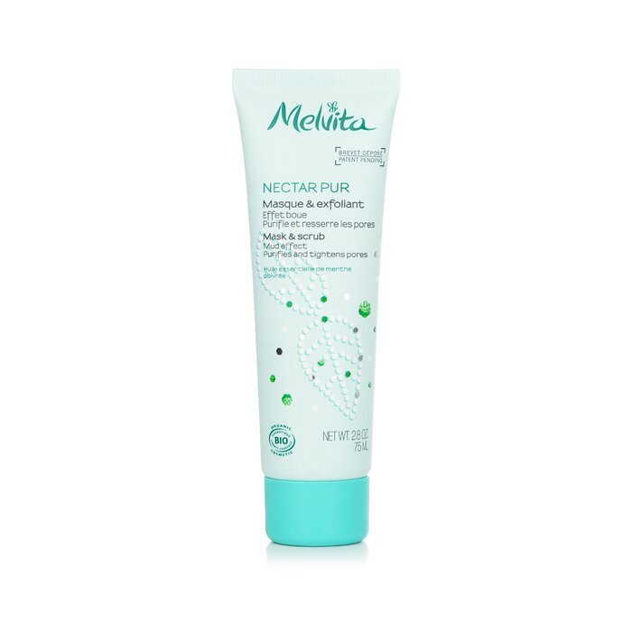 Melvita Nectar Pur Mask & Scrub - Mud Effect 75ml/2.8oz