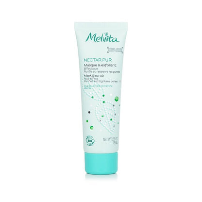 Melvita Nectar Pur Mask & Scrub - Mud Effect 75ml/2.8oz