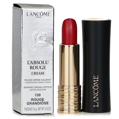 Lancome L'Absolu Rouge Cream Lipstick - # 139 Rouge Grandiose 3.4g/0.12oz