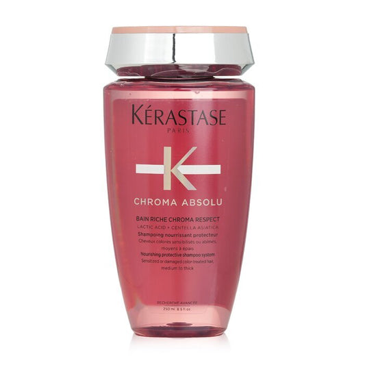 Kerastase Chroma Absolu Bain Riche Chroma Respect Shampoo (For Sensitized or Damaged Color-Treated Hair) 250ml/8.5oz