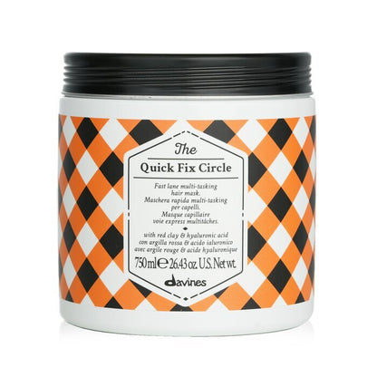 Davines The Quick Fix Circle Fast Lane Mutli tasking Hair Mask (Salon Size) 750ml/26.43oz