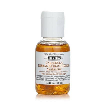 Kiehl's Calendula Herbal Extract Alcohol-Free Toner - For Normal to Oily Skin Types 40ml