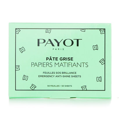 Payot Pate Grise Papiers Matifiants Emergency Anti Shine Sheet 10x 50sheets