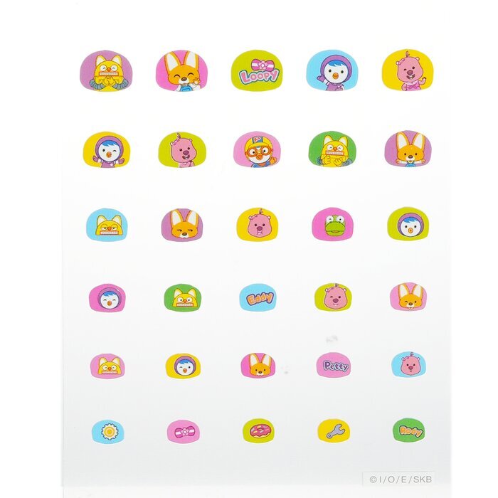 April Korea Pororo Nail Sticker - # PR 04 1pack