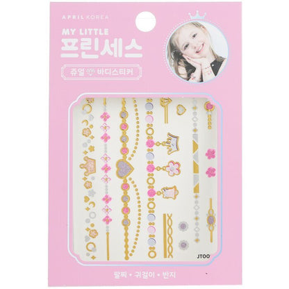 April Korea Princess Jewel Body Sticker -  JT002K 1pc