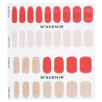 Mavenir Nail Sticker (Pink) - # Brillante Rose Nail 32pcs