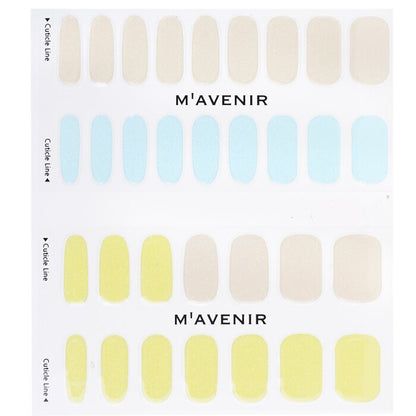 Mavenir Nail Sticker (Assorted Colour) - # Cotton Candy Fiesta Nail 32pcs