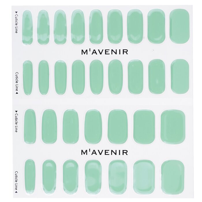 Mavenir Nail Sticker (Blue) - # Jade Syrup Nail 32pcs