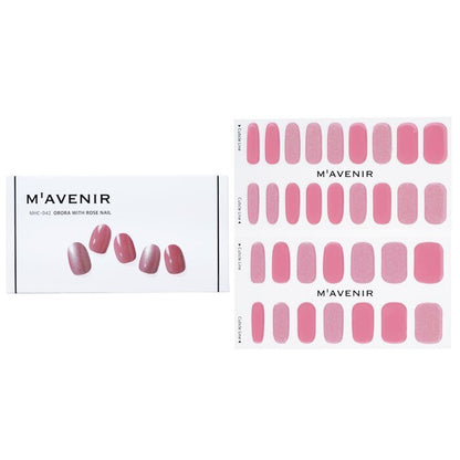 Mavenir Nail Sticker (Pink) - # Orora With Rose Nail 32pcs