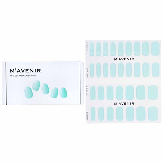 Mavenir Nail Sticker (Blue) - # Aqua Garden Nail 32pcs