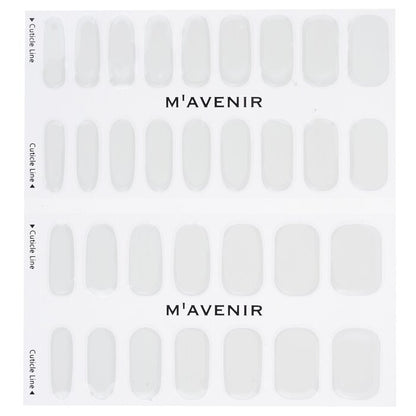 Mavenir Nail Sticker (White) - # Modernie Nail 32pcs