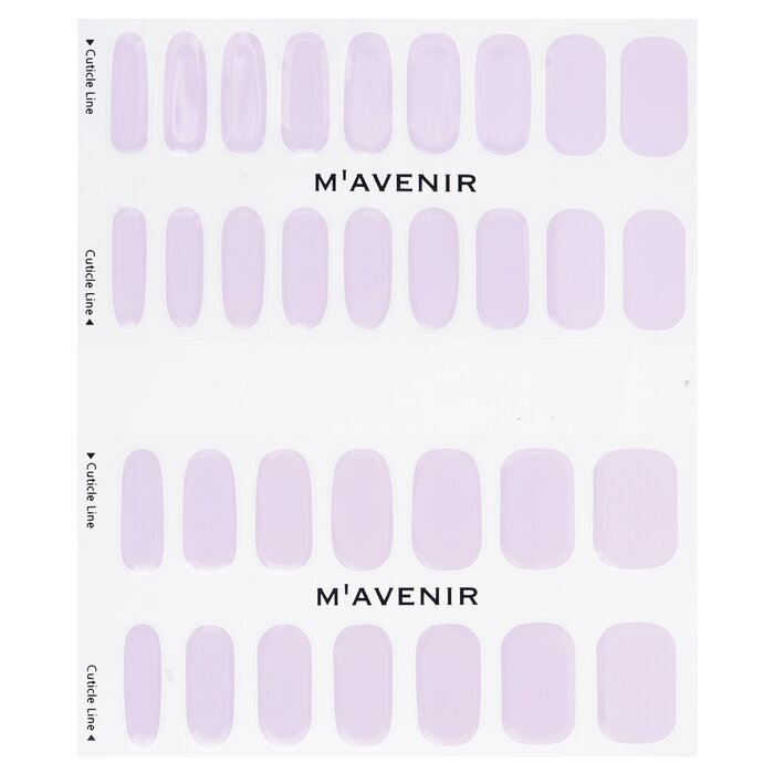 Mavenir Nail Sticker (Purple) - # Mystic Purple Nail 32pcs