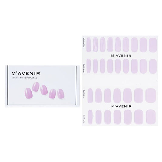 Mavenir Nail Sticker (Purple) - # Mystic Purple Nail 32pcs