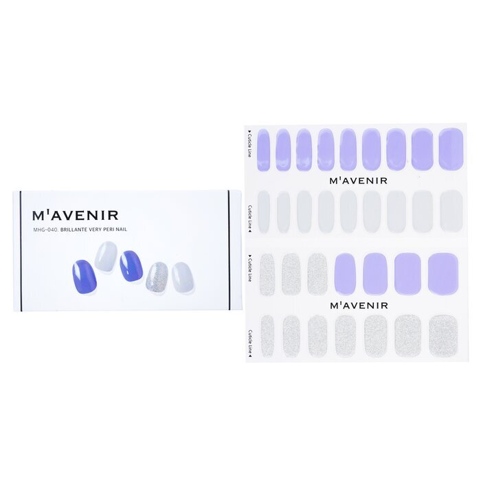 Mavenir Nail Sticker (Purple) - # Brillante Very Peri Nail 32pcs