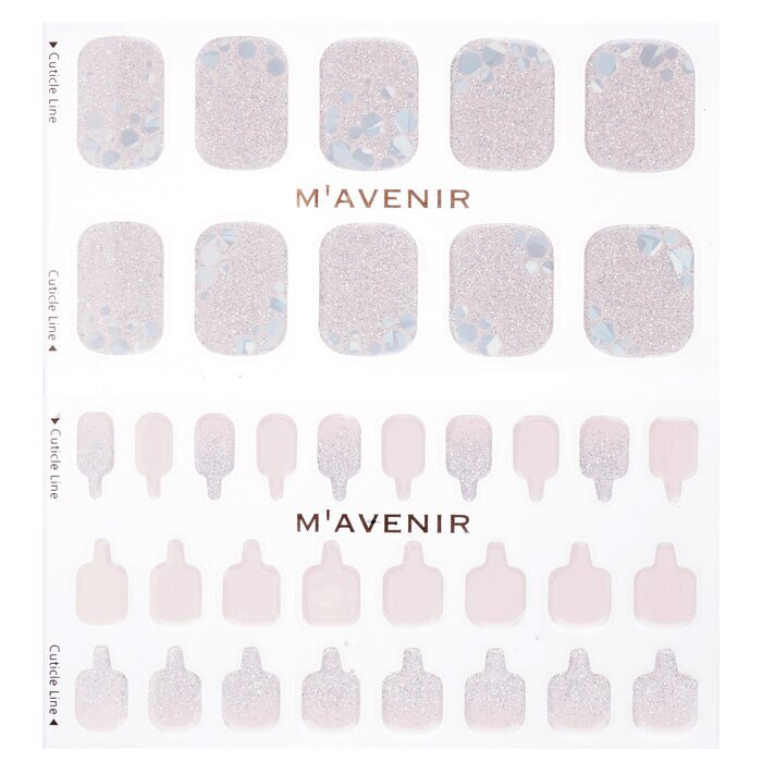 Mavenir Nail Sticker (Assorted Colour) - # Soft Shell Pedi 36pcs