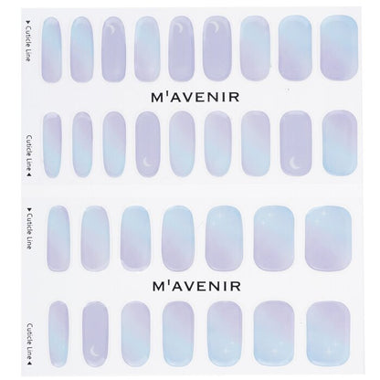 Mavenir Nail Sticker (Blue) - # The Sky At Dawn Nail 32pcs