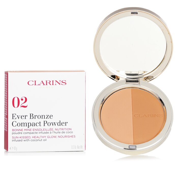 Clarins Ever Bronze Compact Powder - # 02 Medium 10g/0.3oz