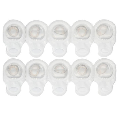 Miche Bloomin' Quarter Veil 1 Day Color Contact Lenses (106 Shell Moon) - - 3.00 10pcs