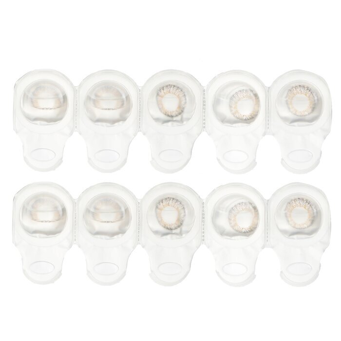 Miche Bloomin' Quarter Veil 1 Day Color Contact Lenses (106 Shell Moon) - - 4.00 10pcs