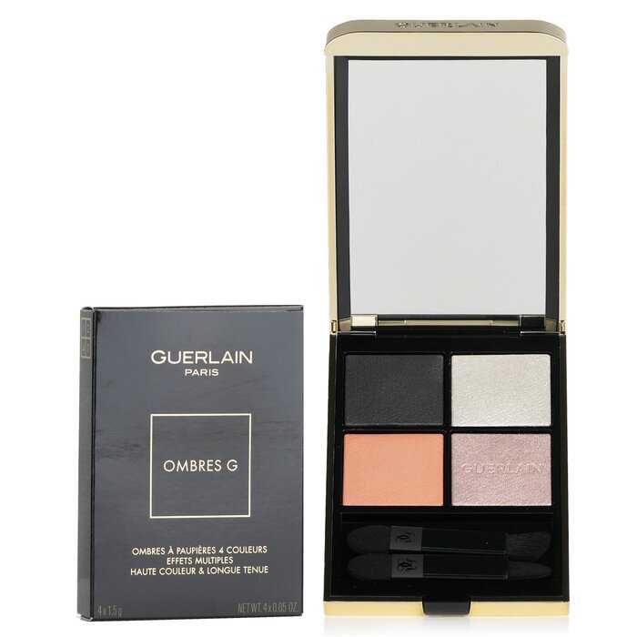 Guerlain Ombres G Eyeshadow Quad 4 Colours (Multi Effect, High Color, Long Wear) - # 011 Imperial Moon 4x1.5g/0.05oz