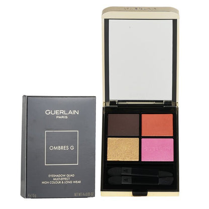 Guerlain Ombres G Eyeshadow Quad 4 Colours (Multi Effect, High Color, Long Wear) - # 555 Metal Betterfly 4x1.5g/0.05oz