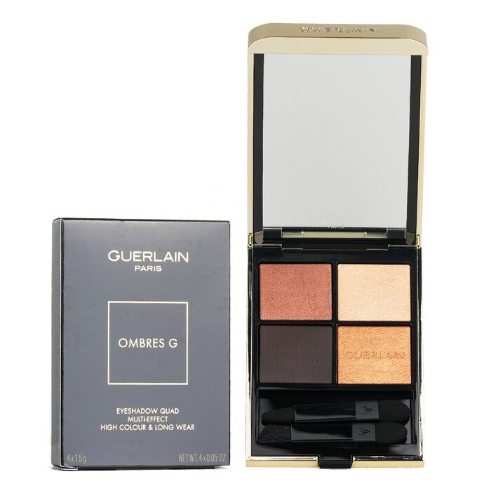 Guerlain Ombres G Eyeshadow Quad 4 Colours (Multi Effect, High Color, Long Wear) - # 940 Royal Jungle 4x1.5g/0.05oz