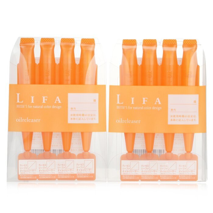 Milbon Lifa Deesse's Oil Releaser (Orange) 8x9ml