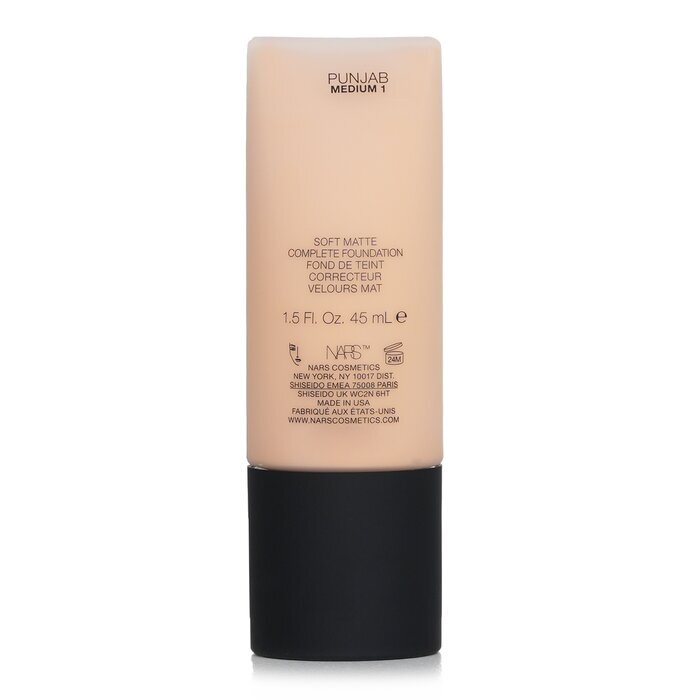 NARS Soft Matte Complete Foundation - #1 Punjab 45ml/1.5oz