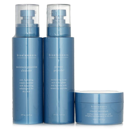 Bioelements 3-Step Starter For Dry Skin Set 3pcs