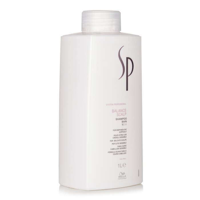 Wella SP Balance Scalp Shampoo (For Delicate Scalps) 1000ml