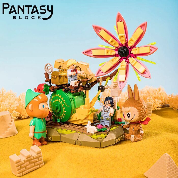 Pantasy Magical Jungle Series - Princess Snail Building Bricks Set 15*13*22cm