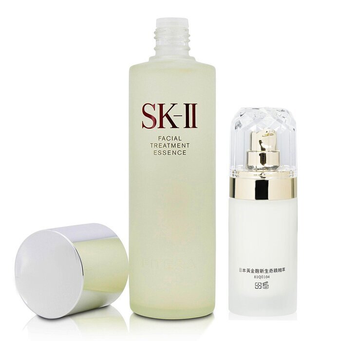 SK II Facial Treatment Essence 230ml + Natural Beauty Yeast Radiance Firming Serum 40ml 2pcs