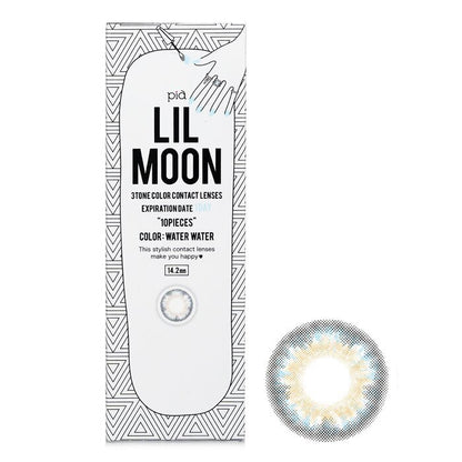 Pia Lilmoon Water Water 1 Day Color Contact Lenses -3.50 10pcs