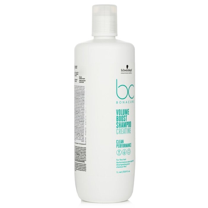 Schwarzkopf BC Bonacure Creatine Volume Boost Shampoo (For Fine Hair) 1000ml/33.8oz