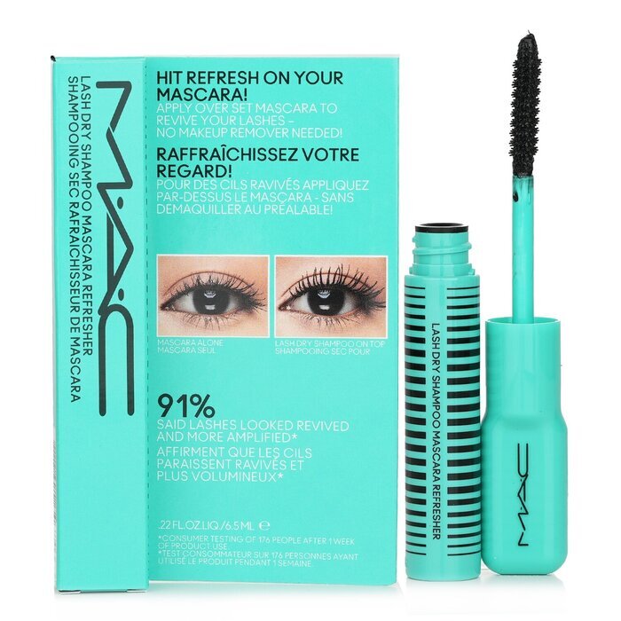 MAC Lash Dry Shampoo Mascara Refresher - #Black 6.5ml/0.22oz