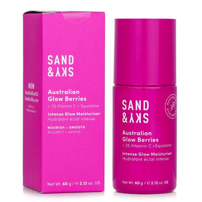 Sand & Sky Australian Glow Berries Intense Glow Moisturiser - Nourish + Smooth 60ml/2.12oz