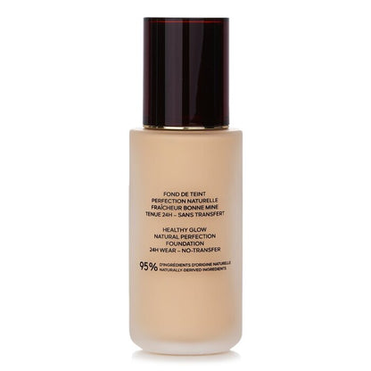 Guerlain Terracotta Le Teint Healthy Glow Natural Perfection Foundation 24H Wear No Transfer - # 2W Warm 35ml/1.1oz