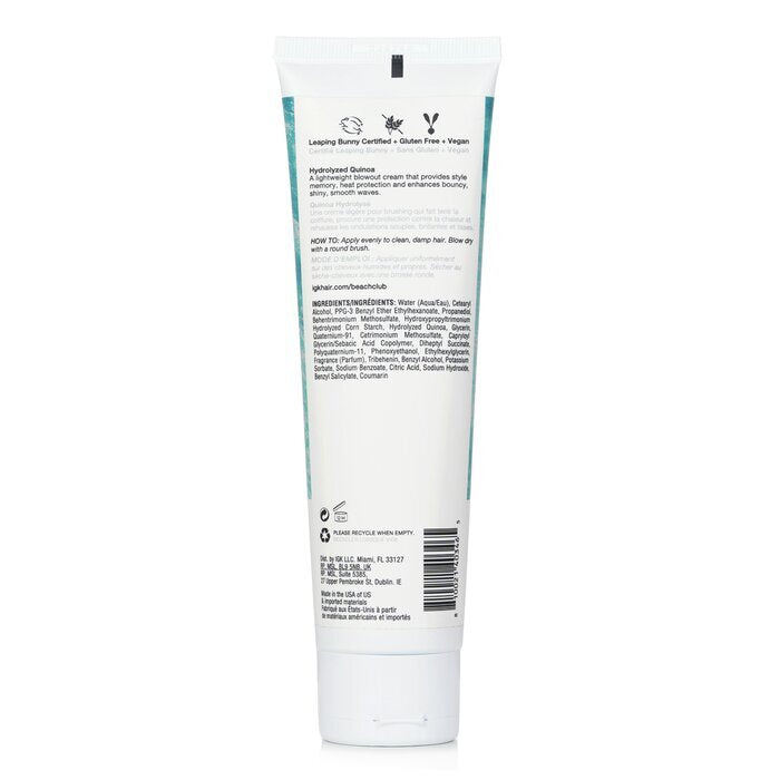 IGK Beach Club Style-Memory Blowout Cream 133ml/4.5oz