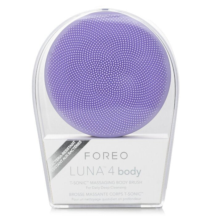 FOREO Luna 4 Body Massaging Body Brush -  Lavender 1pcs