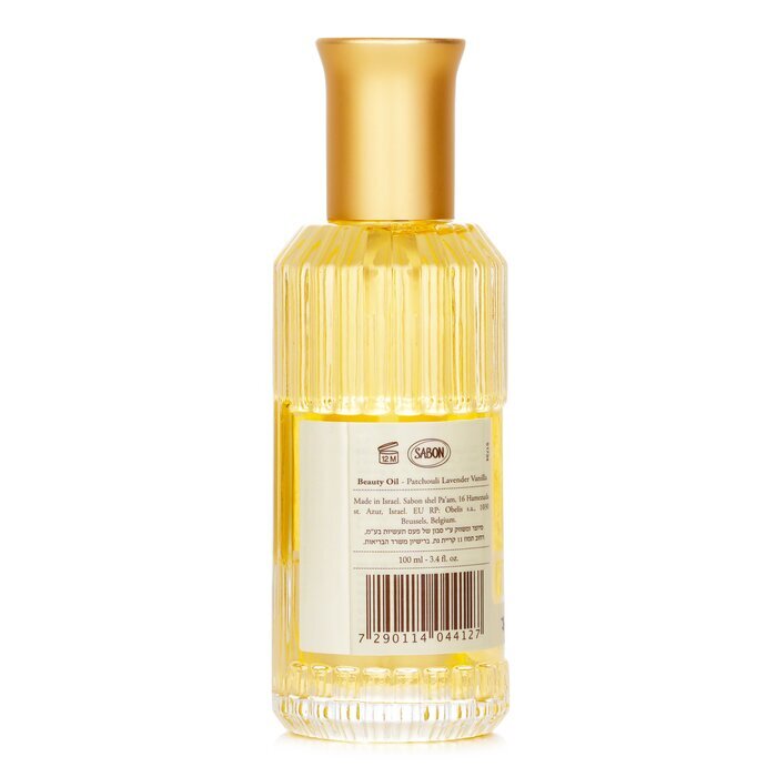 Sabon Beauty Oil - Patchouli Lavender Vanilla 100ml/3.4oz