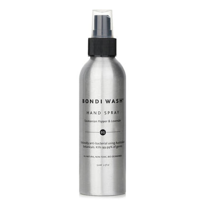 BONDI WASH Hand Spray (Tasmanian Pepper & Lavender) 150ml