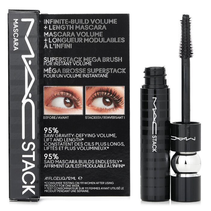 MAC Stack Mascara - # Black 12ml/0.41oz